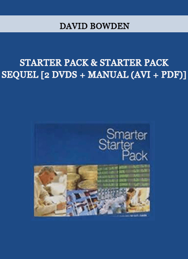 David Bowden - Starter Pack & Starter Pack Sequel [2 DVDs + MANUAL (AVI + PDF)]