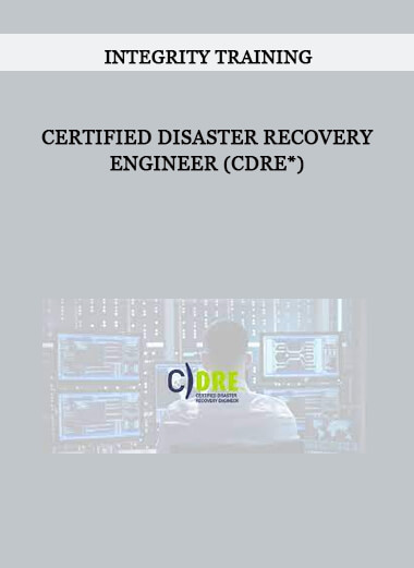 Integrity Training - Certified Disaster Recovery Engineer (CDRE*)