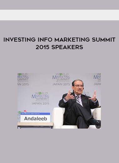 Investing Info Marketing Summit 2015 speakers