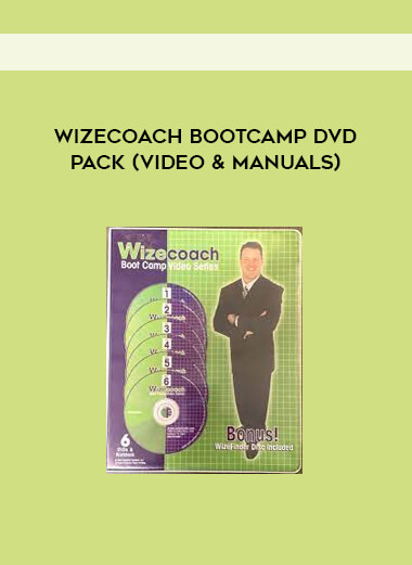 Wizecoach Bootcamp DVD Pack (Video & Manuals)