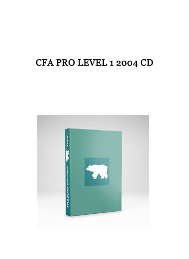 CFA Pro Level 1 2004 CD