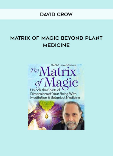 David Crow - Matrix of Magic Beyond Plant Medicine