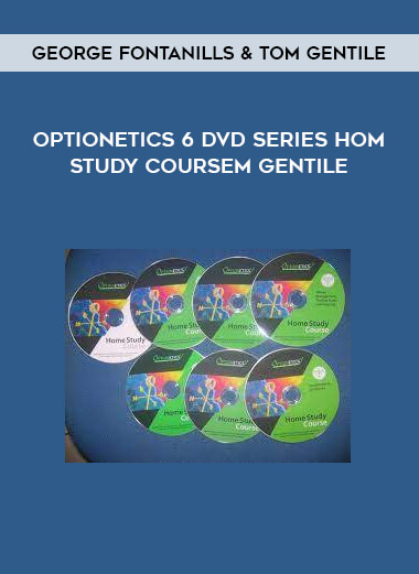 Optionetics 6 DVD Series Home Study Course by George Fontanills & Tom Gentile