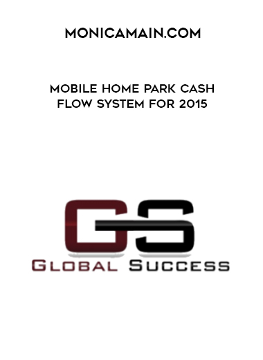 Mobile Home Park Cash Flow System for 2015 from Monica Main