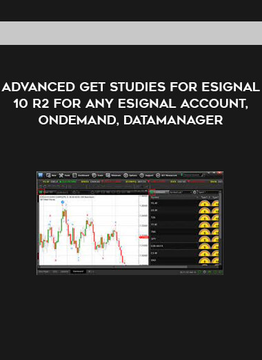 Advanced GET Studies for eSignal 10 R2 for Any eSignal Account, OnDemand, DataManager