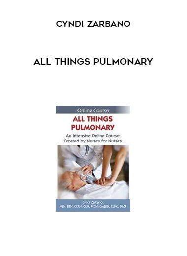 All Things Pulmonary from Cyndi Zarbano