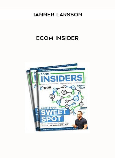 Ecom Insider from Tanner Larsson