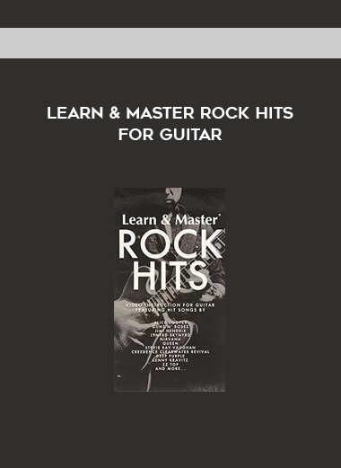 Learn & Master Rock Hits for Guitar