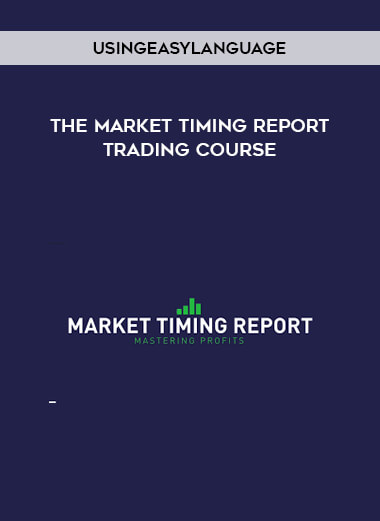 Usingeasylanguage - The Market Timing Report Trading Course