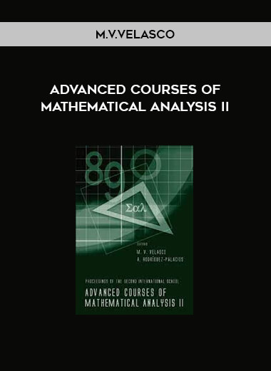 Advanced Courses of Mathematical Analysis II by M.V.Velasco