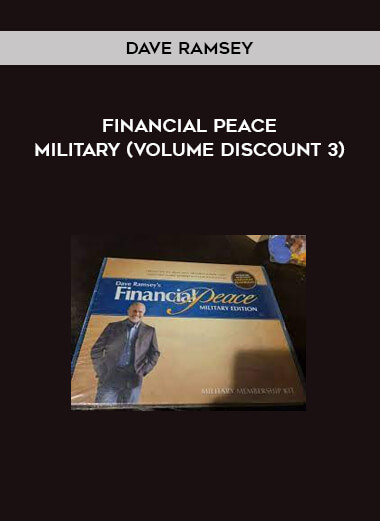 Dave Ramsey - Financial Peace Military (Volume Discount 3)