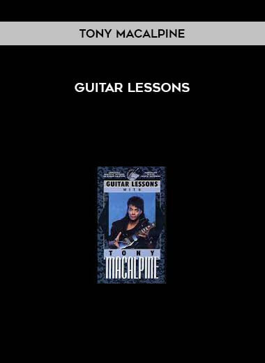 Guitar Lessons with Tony Macalpine