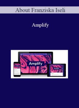 Amplify from Franziska Iseli