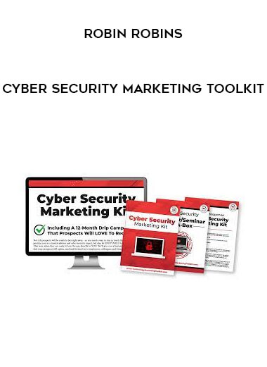 Cyber Security Marketing Toolkit from Robin Robins