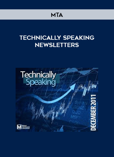 MTA - Technically Speaking Newsletters