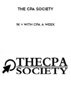 The CPA Society - 1K + with CPA a Week