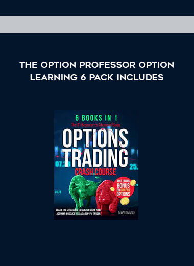 The Option Professor Option Learning 6 Pack Includes