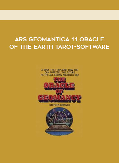 Ars Geomantica 1.1 Oracle of the Earth tarot-software