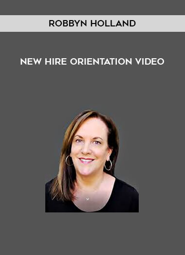 New Hire Orientation Video by Robbyn Holland