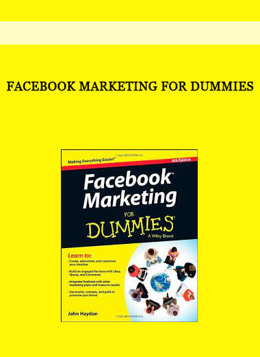 Facebook Marketing For Dummies