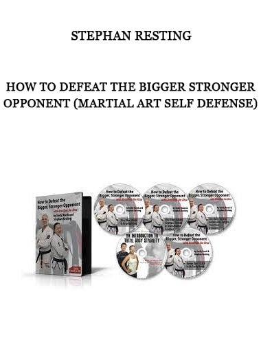 How to Defeat the Bigger Stronger Opponent (Martial Art Self Defense) by Stephan Resting