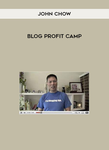 John Chow – Blog Profit Camp