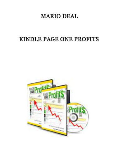 Kindle Page One Profits - Mario Deal