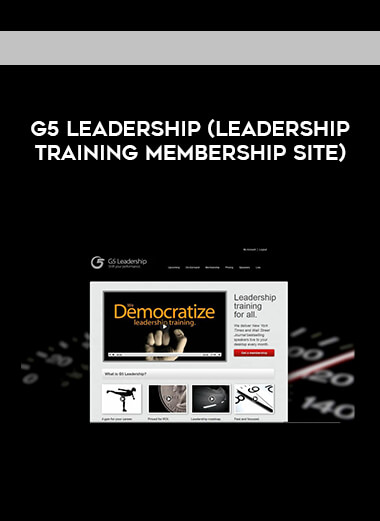 G5 Leadership (Leadership Training Membership Site)