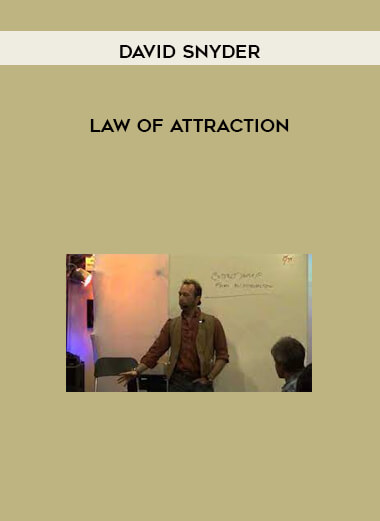 Law of Attraction by David Snyder