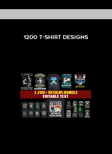 1200 T-SHIRT DESIGNS