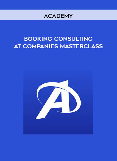 Academy – Booking Consulting at Companies Masterclass