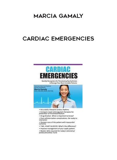 Cardiac Emergencies from Marcia Gamaly