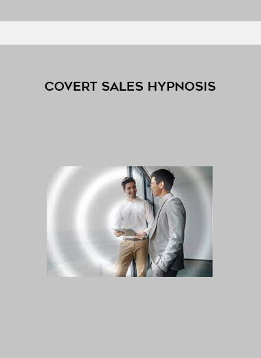 Covert Sales Hypnosis