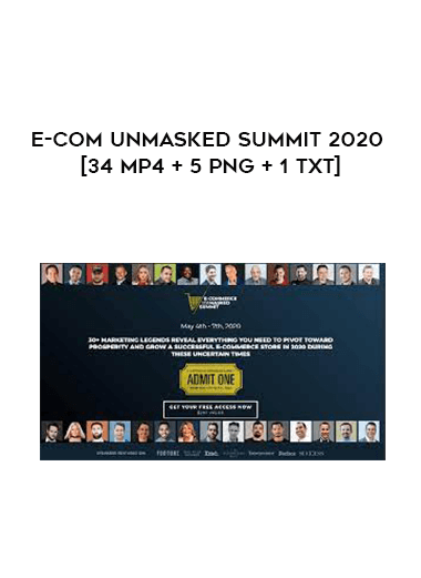 E-Com Unmasked Summit 2020 [34 MP4 + 5 PNG + 1 TXT]