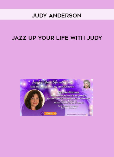 Judy Anderson - Jazz Up Your Life with Judy