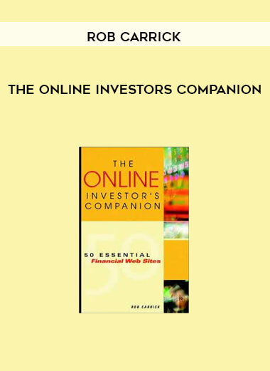 The Online Investors Companion by Rob Carrick