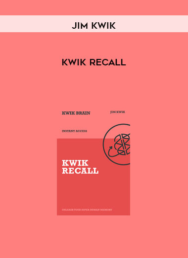 Jim Kwik – Kwik Recall