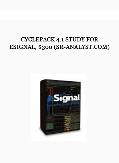 CyclePack 4.1 Study for eSignal, $300 (sr-analyst.com)