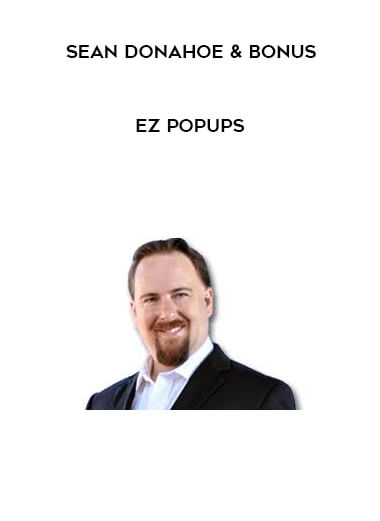 EZ Popups by Sean Donahoe & bonus