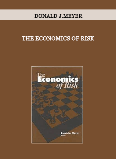 The Economics of Risk by Donald J.Meyer