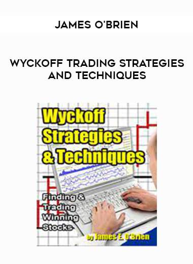 James O'Brien - Wyckoff Trading Strategies and Techniques of https://crabaca.store/