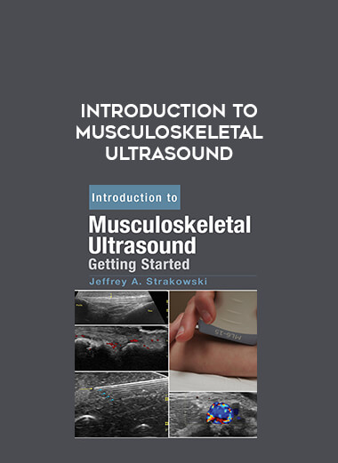 Introduction to Musculoskeletal Ultrasound of https://crabaca.store/