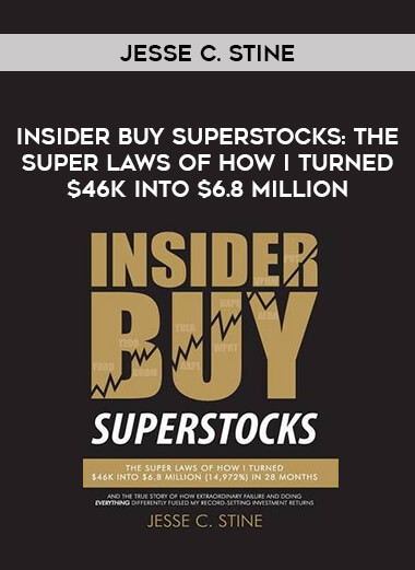 Insider Buy Superstocks: The Super Laws of How I Turned $46K into $6.8 Million Jesse C. Stine of https://crabaca.store/