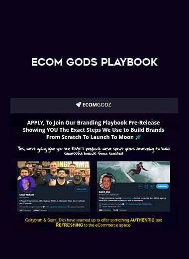 Ecom Gods Playbook of https://crabaca.store/