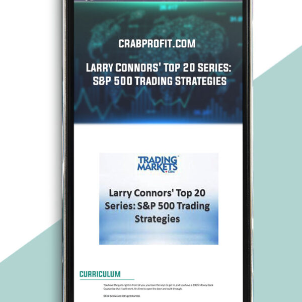 Larry Connors' Top 20 Series: S&P 500 Trading Strategies of https://crabaca.store/