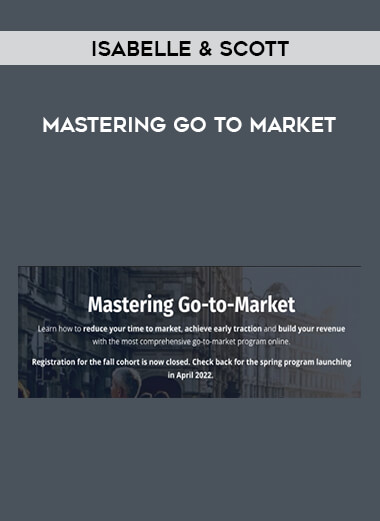 Isabelle & Scott - Mastering Go to Market of https://crabaca.store/