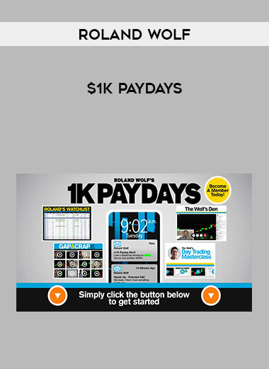 Roland Wolf - $1K Paydays of https://crabaca.store/