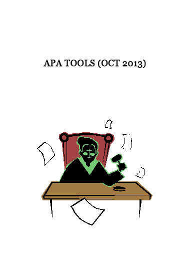 APA Tools (Oct 2013) of https://crabaca.store/