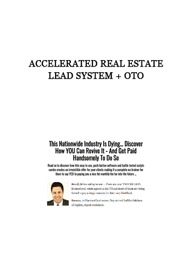 Accelerated Real Estate Lead System + OTO of https://crabaca.store/