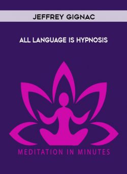 All Language Is Hypnosis by Jeffrey Gignac of https://crabaca.store/